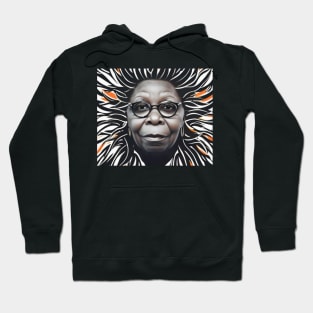 Whoopi potrait Hoodie